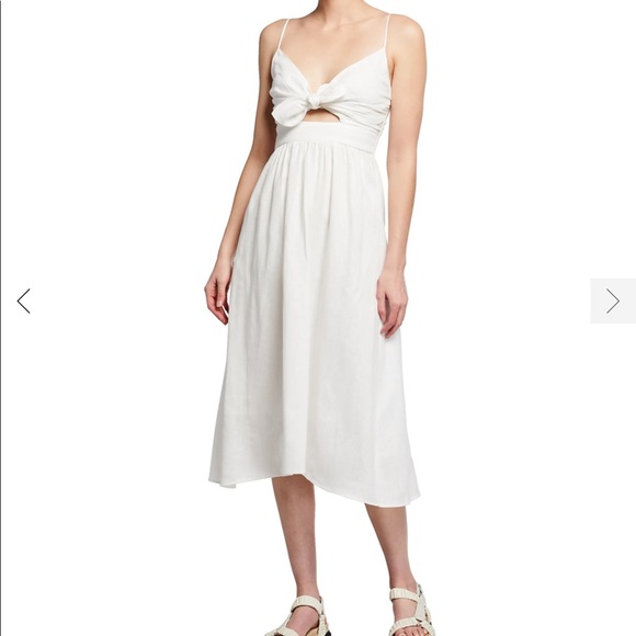 A.L.C. Dresses & Skirts - NWT A.L.C. Daniela Tie-Front Midi Dress